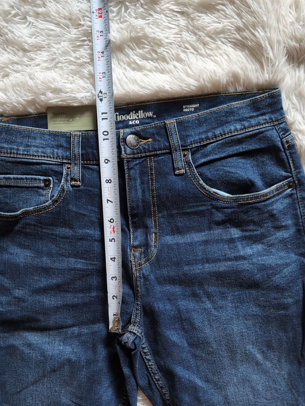 NWT Goodfellow & Co Blue Denim Straight Leg Flex Men's Jeans Size 30x32 - Picture 14 of 15